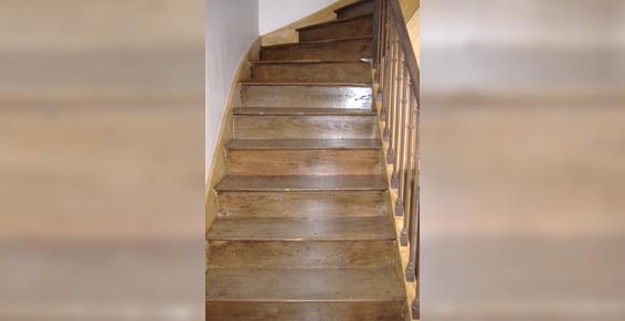 Réalisation d'un escalier